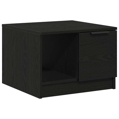 Couchtisch Schwarz Eichen-Optik 50 x 50 x 36 cm Holzwerkstoff
