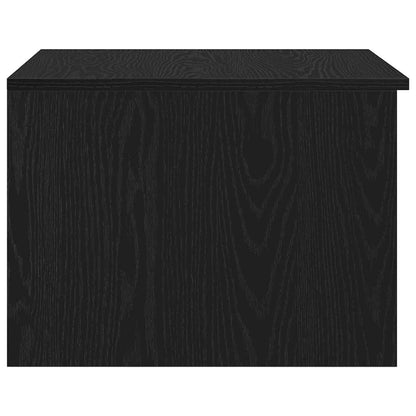 Couchtisch Schwarz Eichen-Optik 50 x 50 x 36 cm Holzwerkstoff