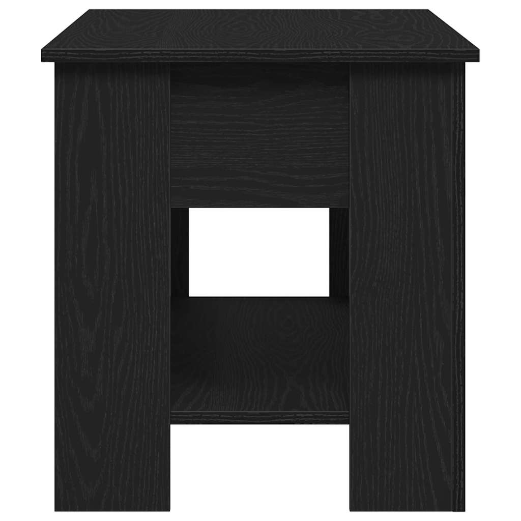 Couchtisch Schwarz Eichen-Optik 101 x 49 x 52 cm Holzwerkstoff