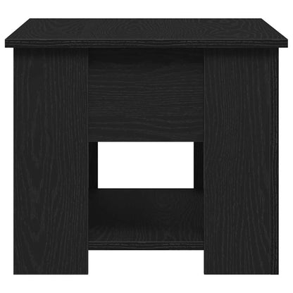 Couchtisch Schwarz Eichen-Optik 79 x 49 x 41 cm Holzwerkstoff