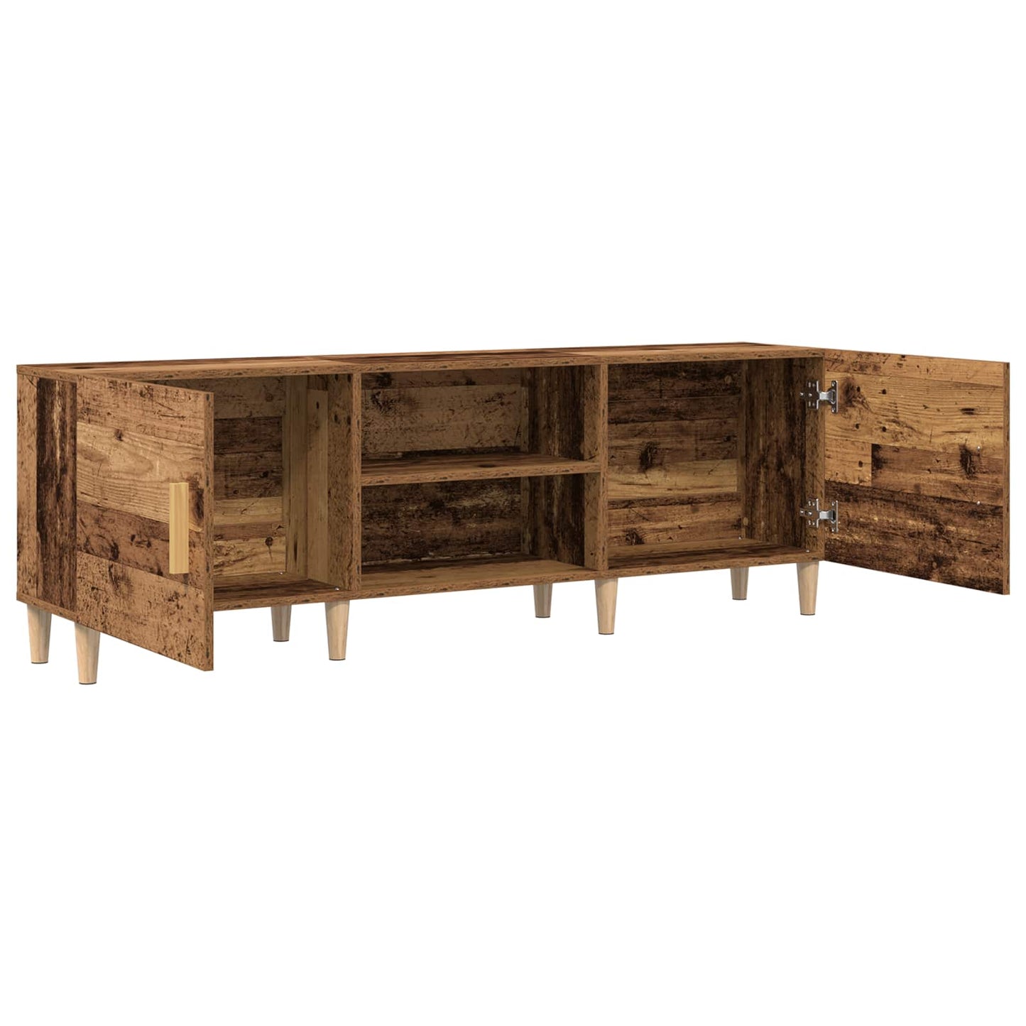 TV-Schränk 150 x 30 x 50 cm Altholz Holzwerkstoff