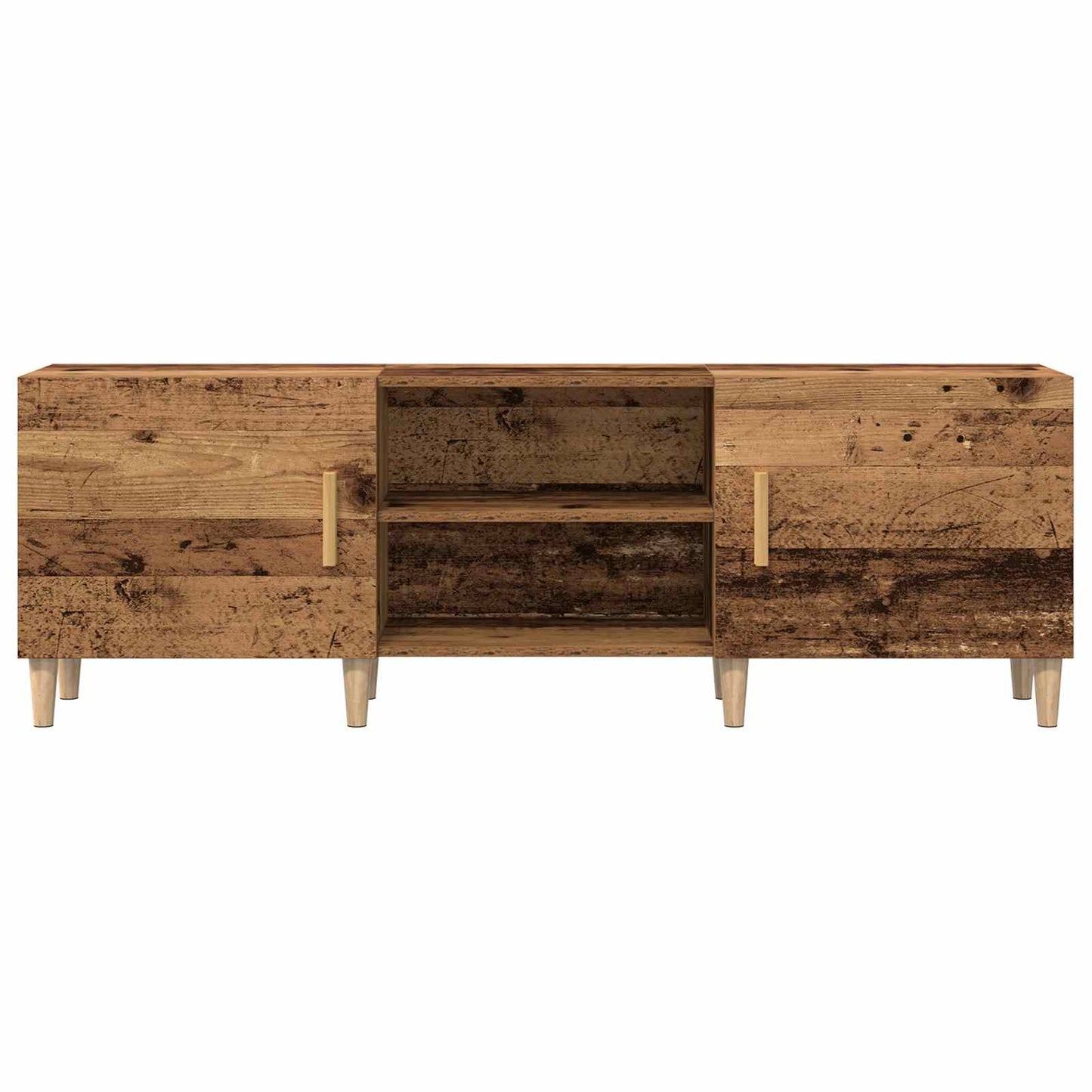 TV-Schränk 150 x 30 x 50 cm Altholz Holzwerkstoff