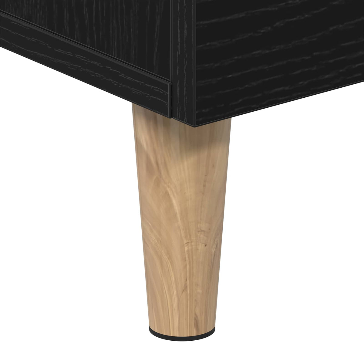 TV-Schränk 150 x 30 x 50 cm Schwarz Eichen-Optik Holzwerkstoff