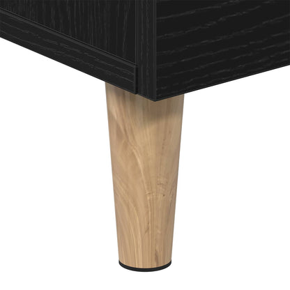 TV-Schränk 150 x 30 x 50 cm Schwarz Eichen-Optik Holzwerkstoff