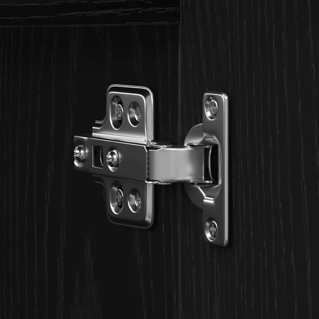 TV-Schrank Schwarze Eiche 180 x 31,5 x 40 cm Holzwerkstoff