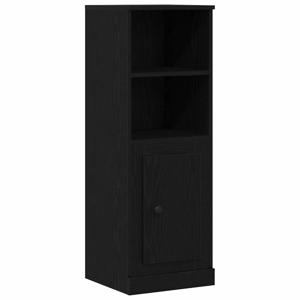 Highboard Schwarz Eichen-Optik 36 x 35,5 x 103,5 cm