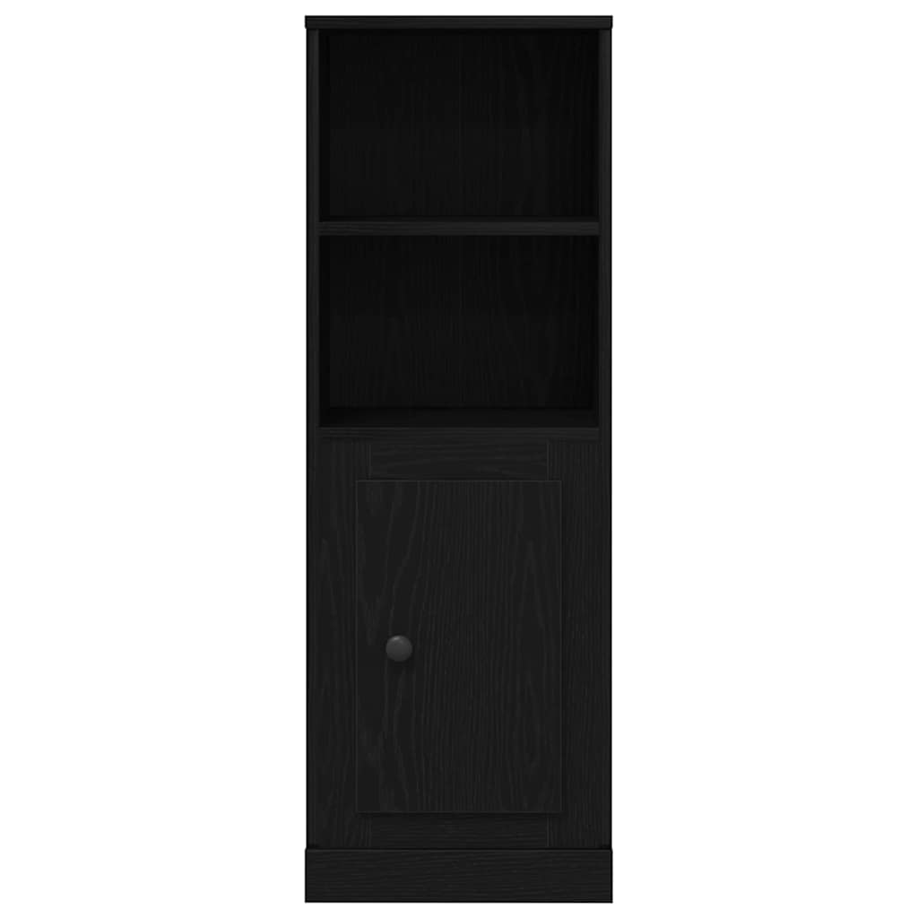Highboard Schwarz Eichen-Optik 36 x 35,5 x 103,5 cm
