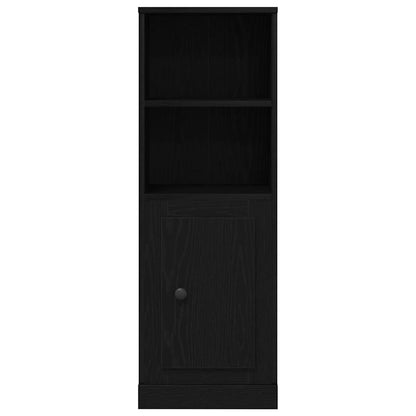 Highboard Schwarz Eichen-Optik 36 x 35,5 x 103,5 cm