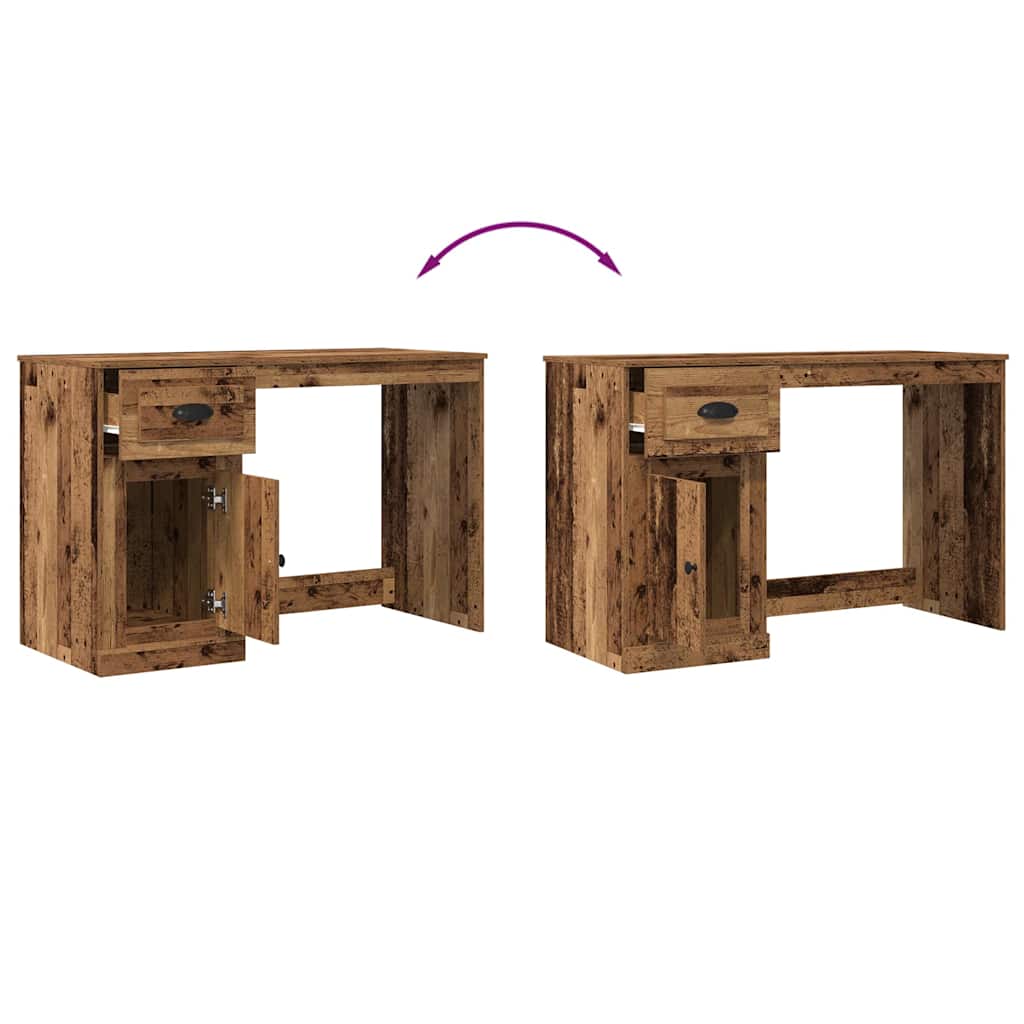 Schreibtisch Altholz 50 x 115 x 75 cm Holzwerkstoff