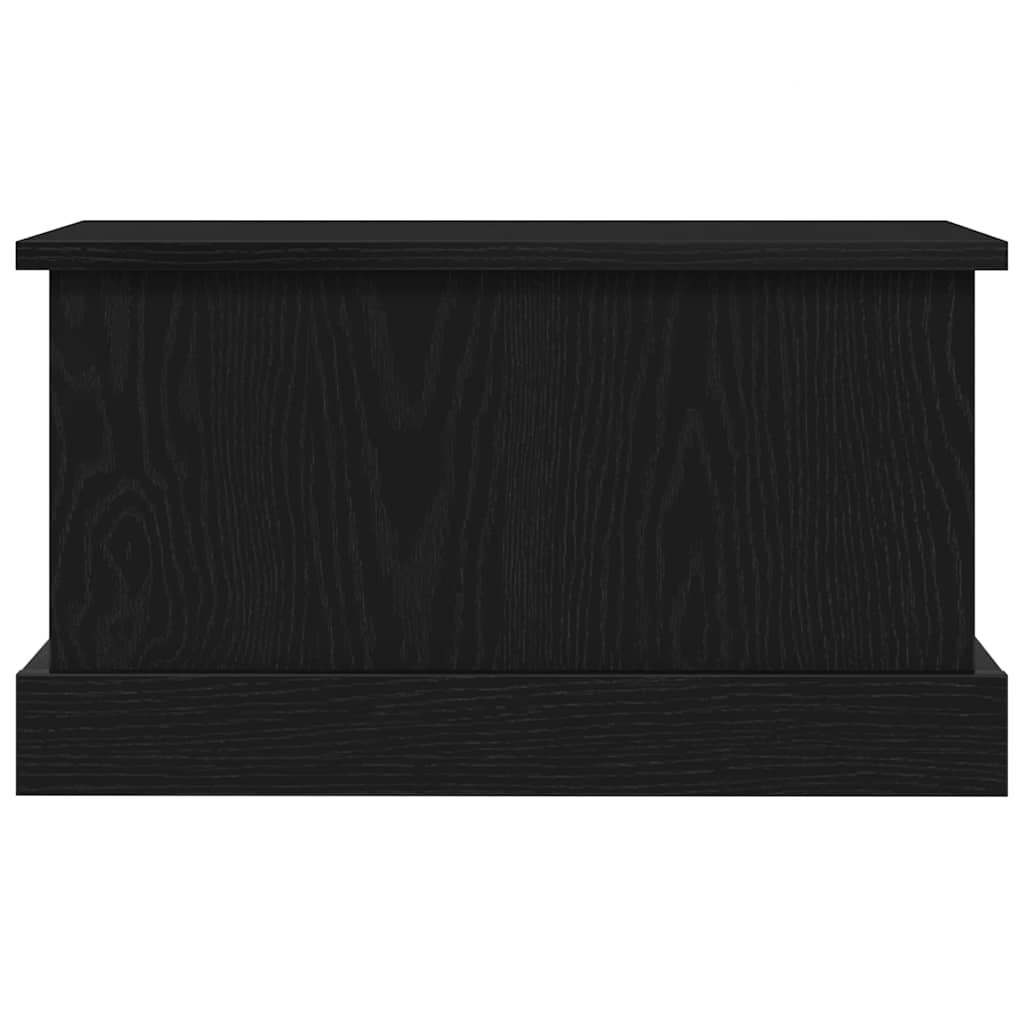 Aufbewahrungsbox Schwarz Eichen-Optik 50 x 30 x 28 cm