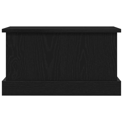 Aufbewahrungsbox Schwarz Eichen-Optik 50 x 30 x 28 cm