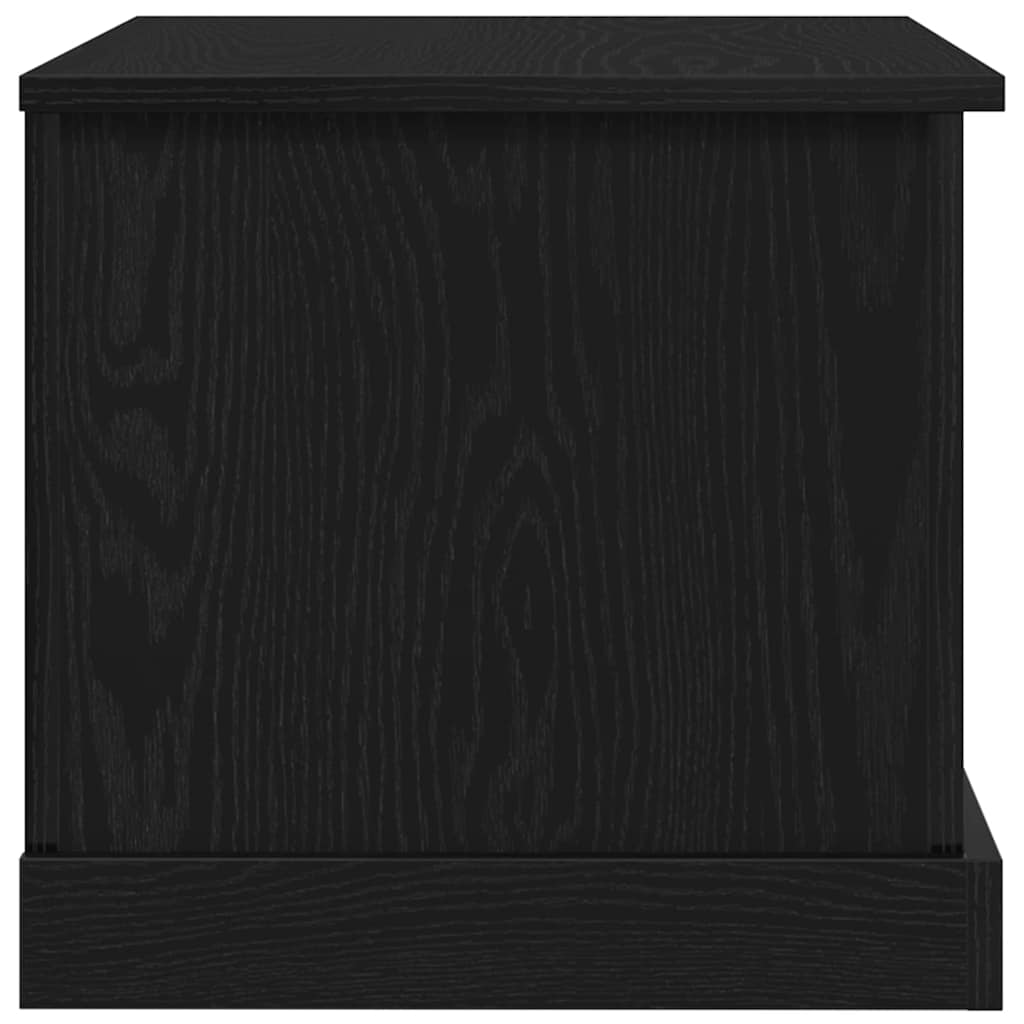 Aufbewahrungsbox Schwarz Eichen-Optik 70 x 40 x 38 cm