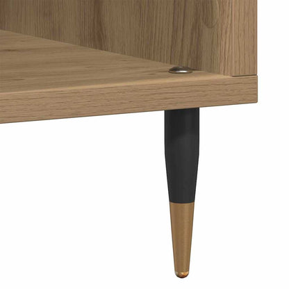 Schallplattenschrank Artisan-Eiche 100 x 38 x 48 cm