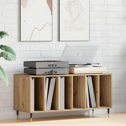 Schallplattenschrank Artisan-Eiche 100 x 38 x 48 cm