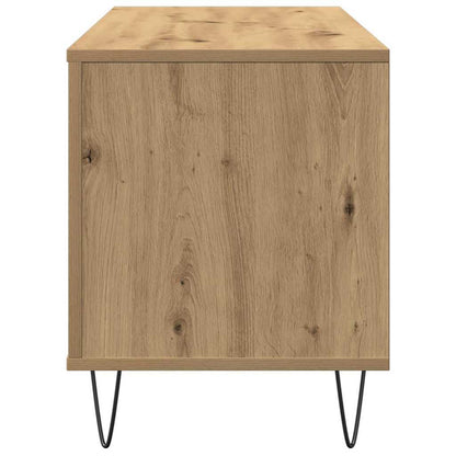 Schallplattenschrank Artisan-Eiche 100 x 38 x 48 cm
