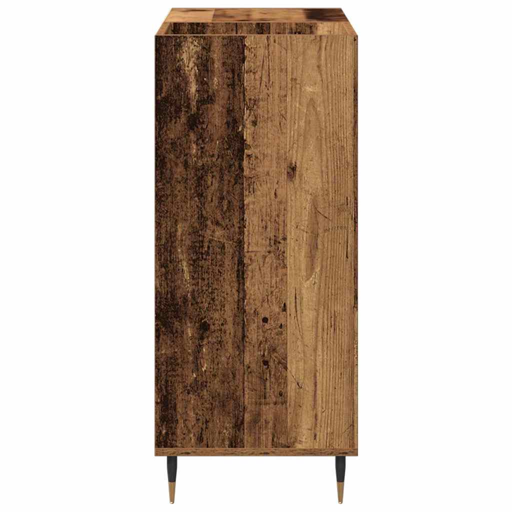Schallplattenschrank Altholz 85 x 38 x 89 cm Holzwerkstoff