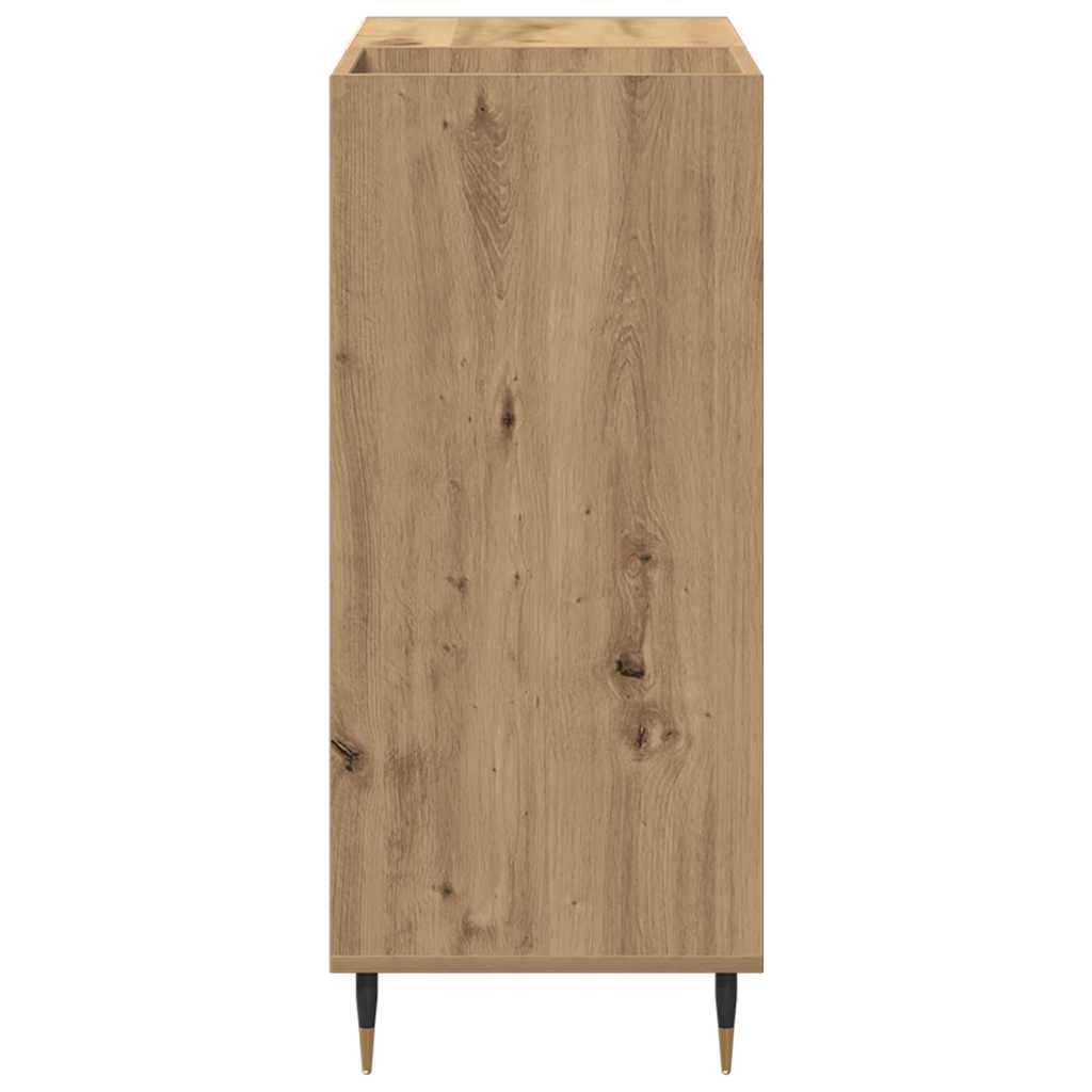 Schallplattenschrank Artisan-Eiche 85 x 38 x 89 cm