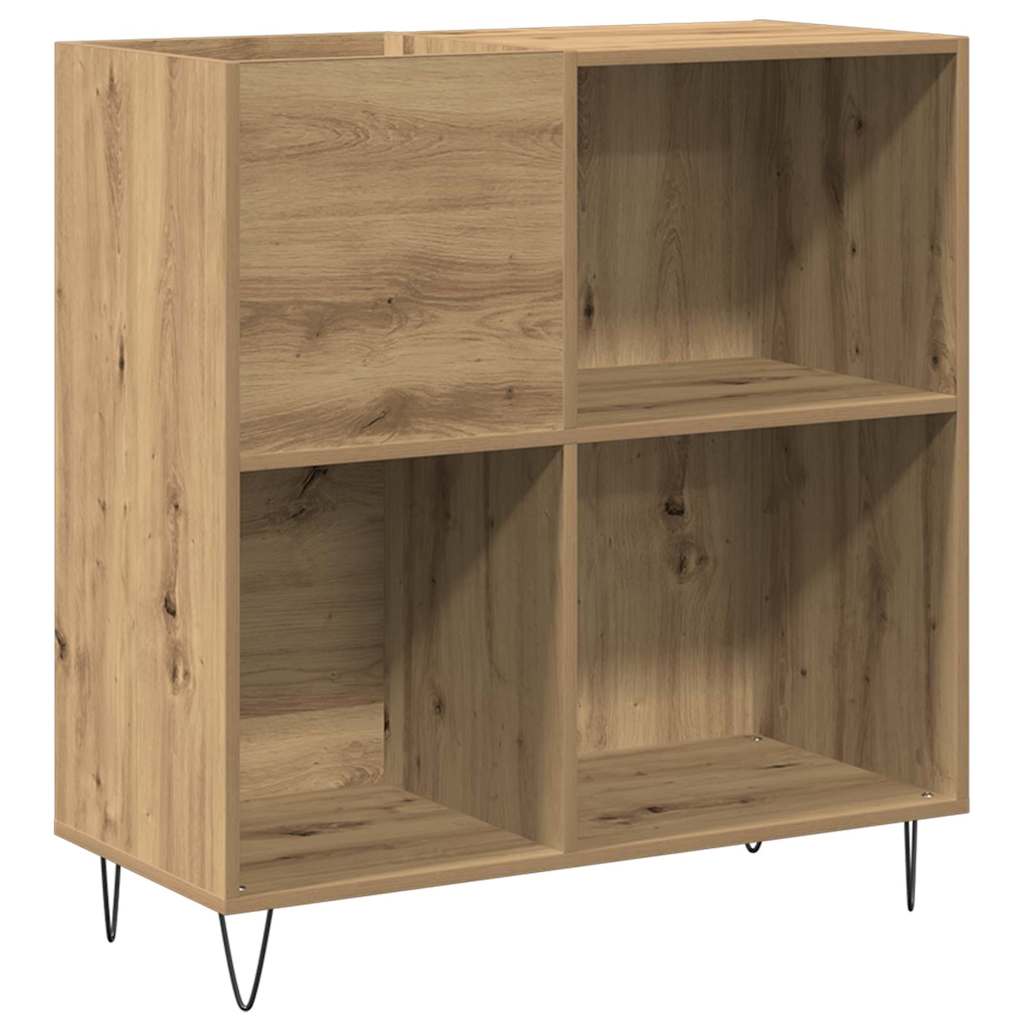 Schallplattenschrank Artisan-Eiche 85 x 38 x 89 cm