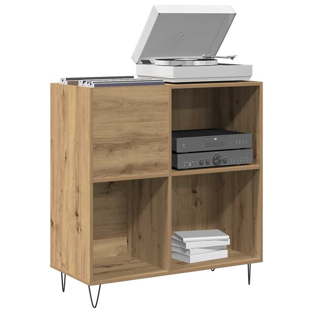 Schallplattenschrank Artisan-Eiche 85 x 38 x 89 cm