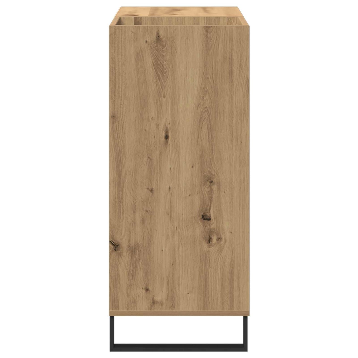 Schallplattenschrank Artisan-Eiche 84,5 x 38 x 89 cm