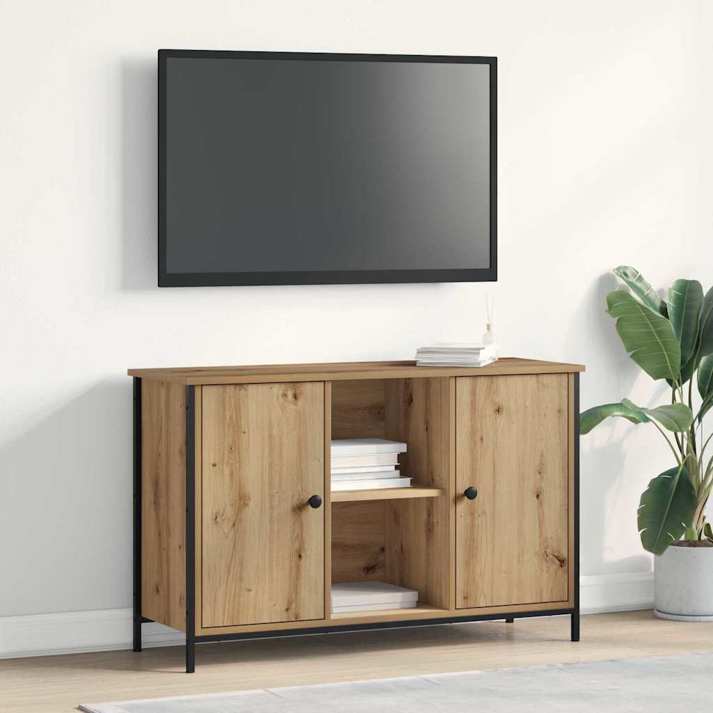 TV-Schrankset 101 x 35 x 65 cm Artisan-Eiche Holzwerkstoff