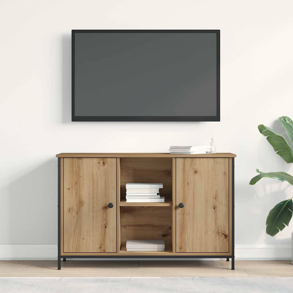 TV-Schrankset 101 x 35 x 65 cm Artisan-Eiche Holzwerkstoff