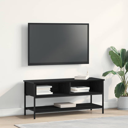 TV-Schrankset 100 x 35 x 45 cm Schwarz Eichen-Optik