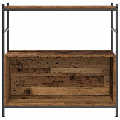 Bücherregal 80 x 30 x 78,5 cm Holzwerkstoff Räuchereiche