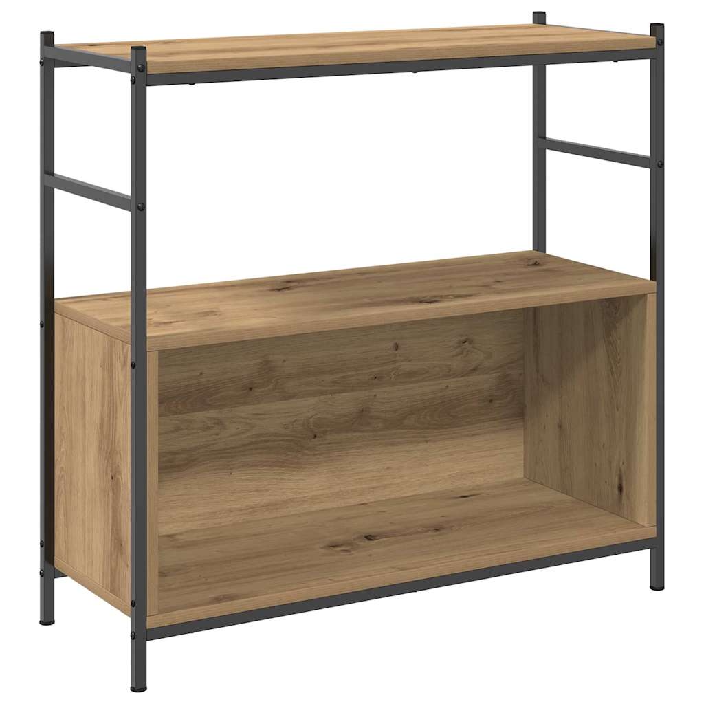 Bücherregal 80 x 30 x 78,5 cm Holzwerkstoff Artisan-Eiche