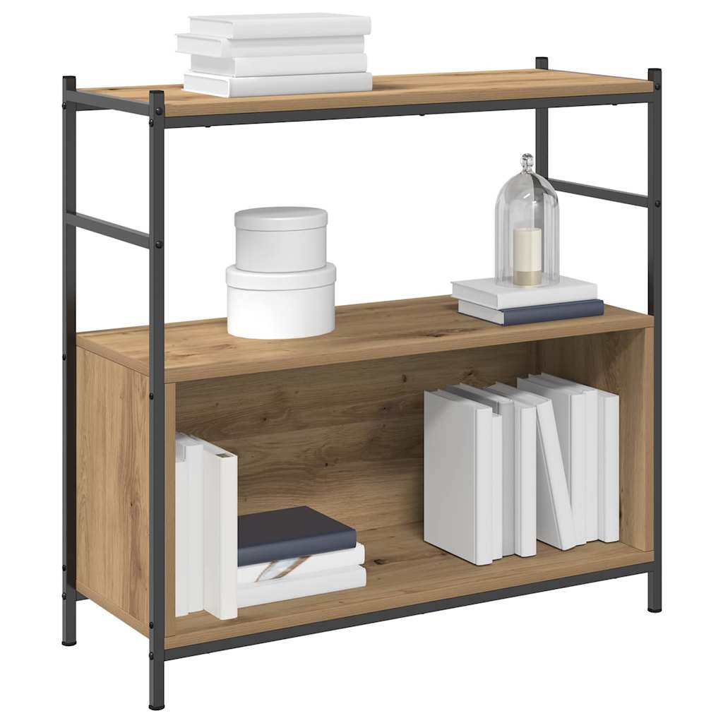Bücherregal 80 x 30 x 78,5 cm Holzwerkstoff Artisan-Eiche
