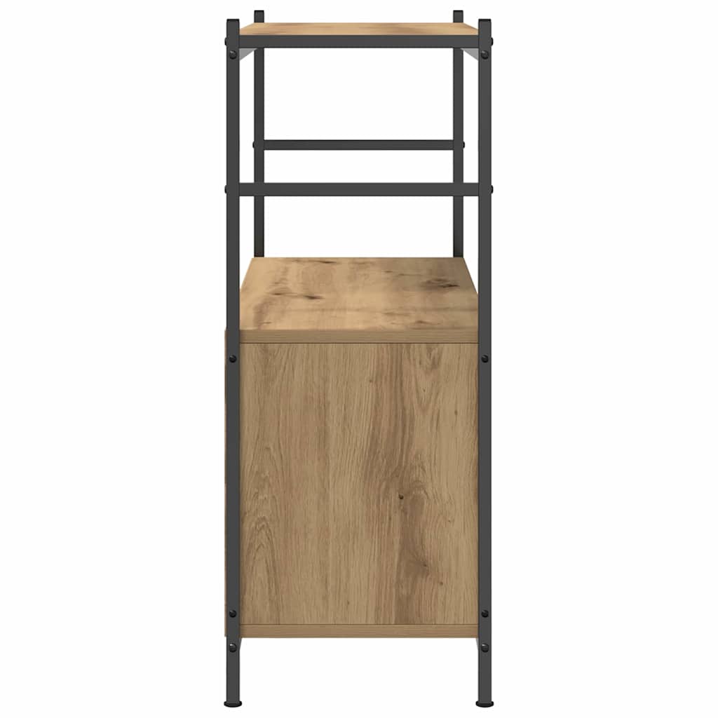 Bücherregal 80 x 30 x 78,5 cm Holzwerkstoff Artisan-Eiche