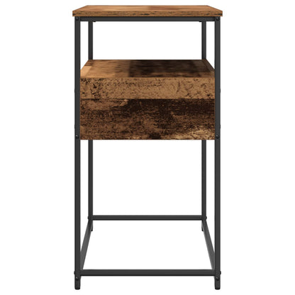 Konsolentisch Altholz 75 x 40 x 75 cm Holzwerkstoff
