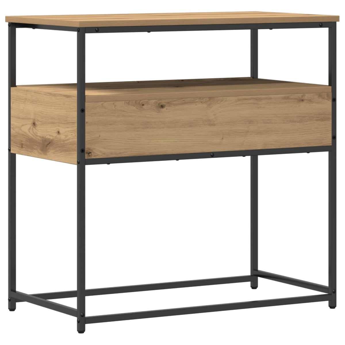 Konsolentisch Artisan-Eiche 75 x 40 x 75 cm Holzwerkstoff