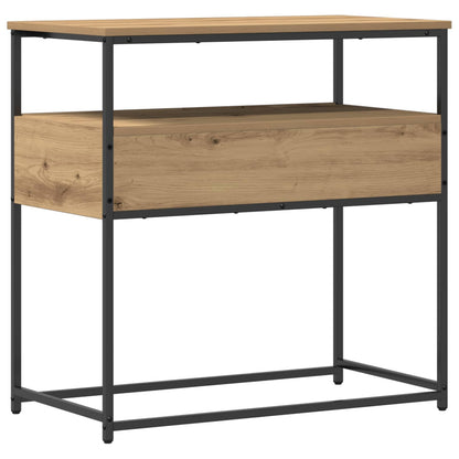 Konsolentisch Artisan-Eiche 75 x 40 x 75 cm Holzwerkstoff