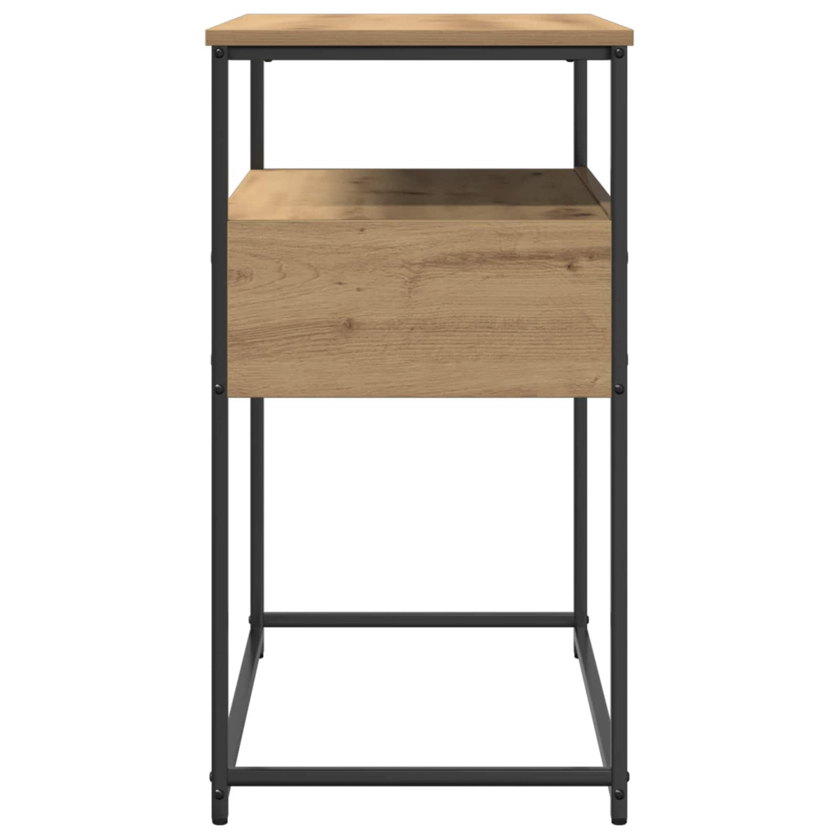 Konsolentisch Artisan-Eiche 75 x 40 x 75 cm Holzwerkstoff