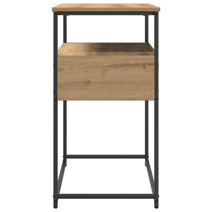 Konsolentisch Artisan-Eiche 75 x 40 x 75 cm Holzwerkstoff