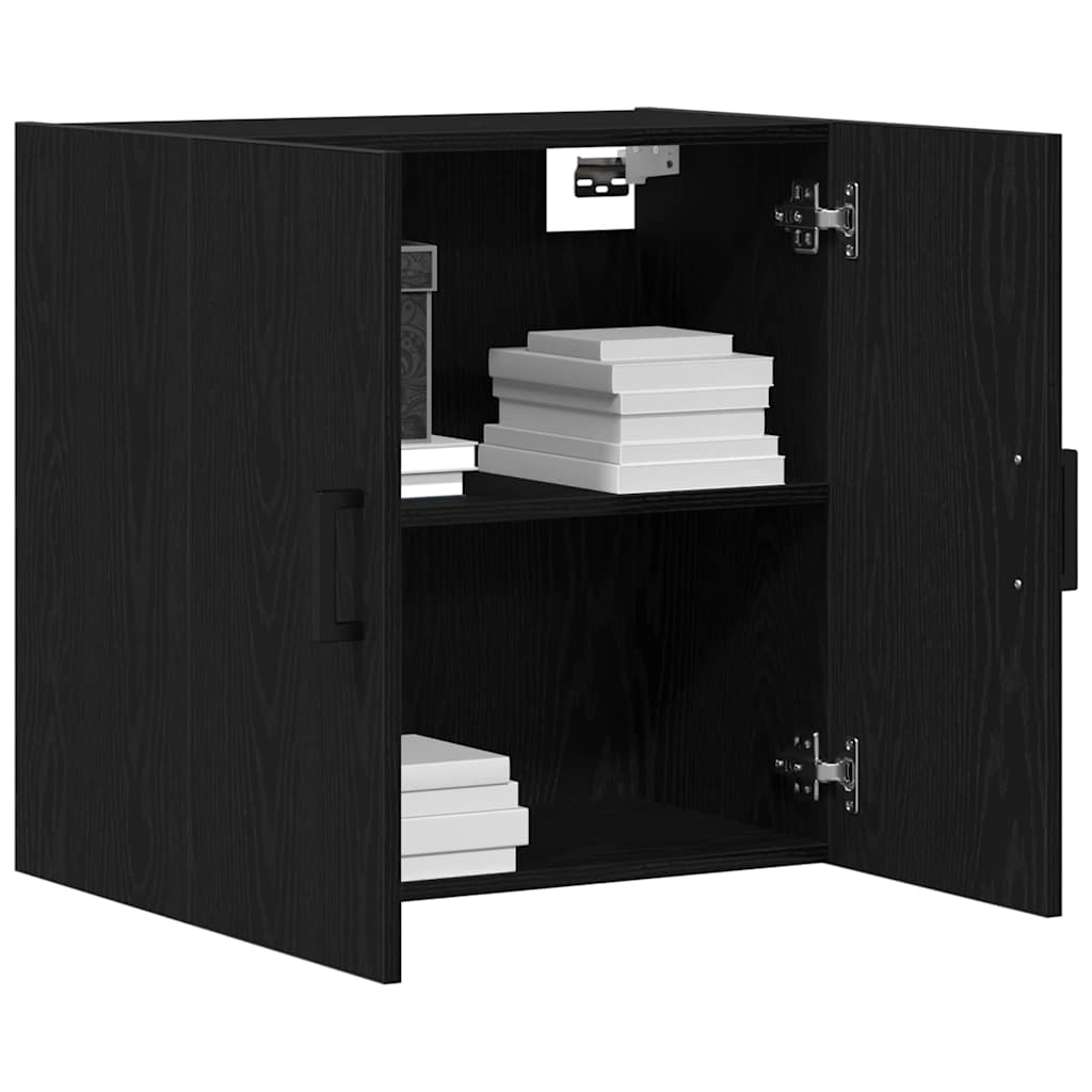 Wandschrank Schwarze Eiche 60 x 31 x 60 cm Holzwerkstoff