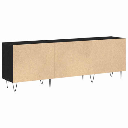 TV-Schrankset 150 x 30 x 50 cm Schwarz Eichen-Optik
