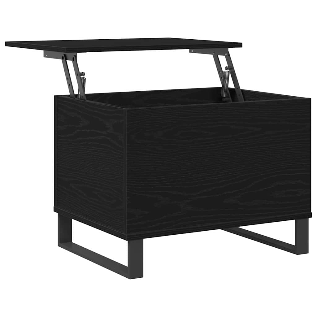 Couchtisch Schwarze Eiche 60 x 44.5 x 45 cm Holzwerkstoff