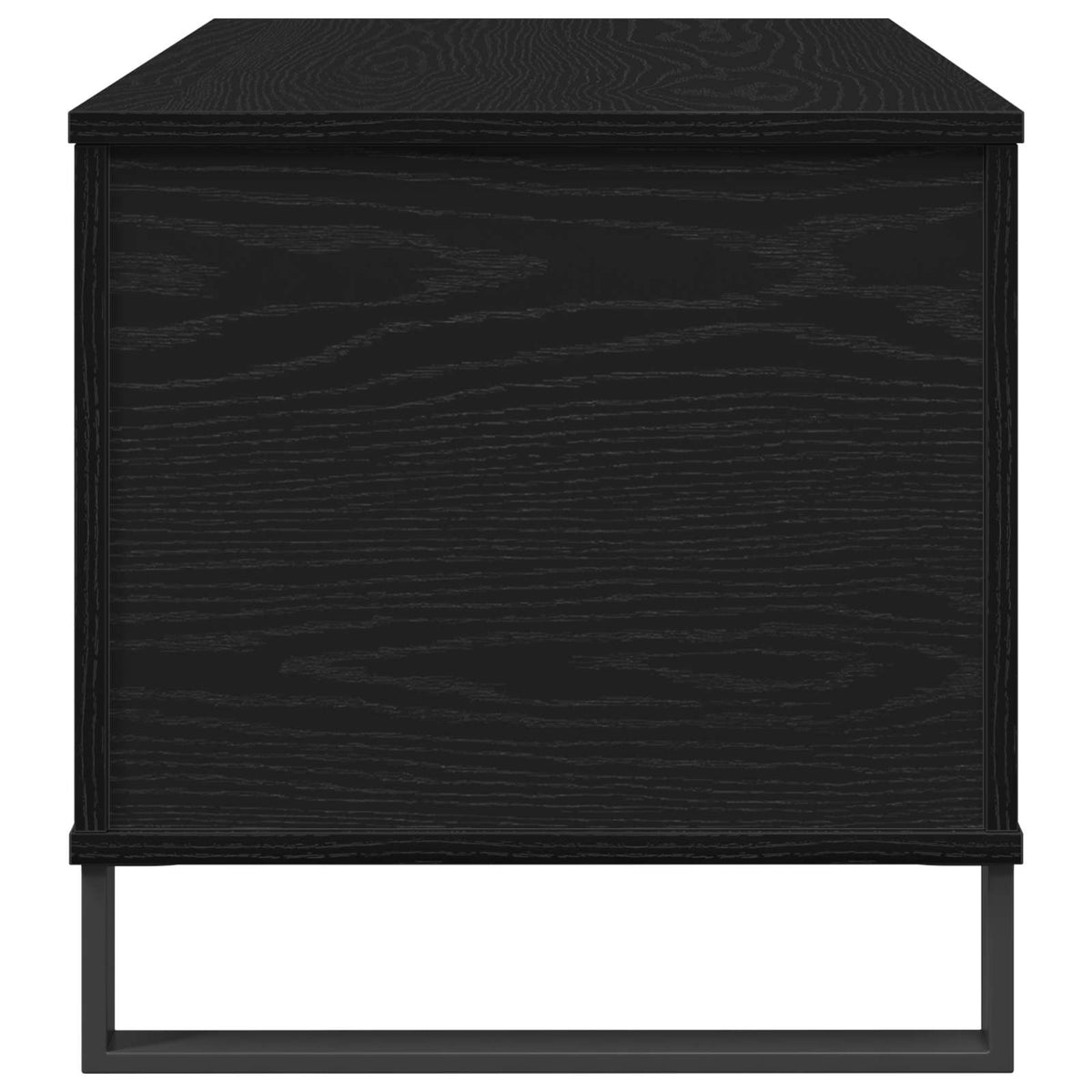 Couchtisch Schwarz Eichen-Optik 90 x 44,5 x 45 cm Holzwerkstoff