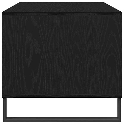 Couchtisch Schwarz Eichen-Optik 90 x 49 x 45 cm Holzwerkstoff