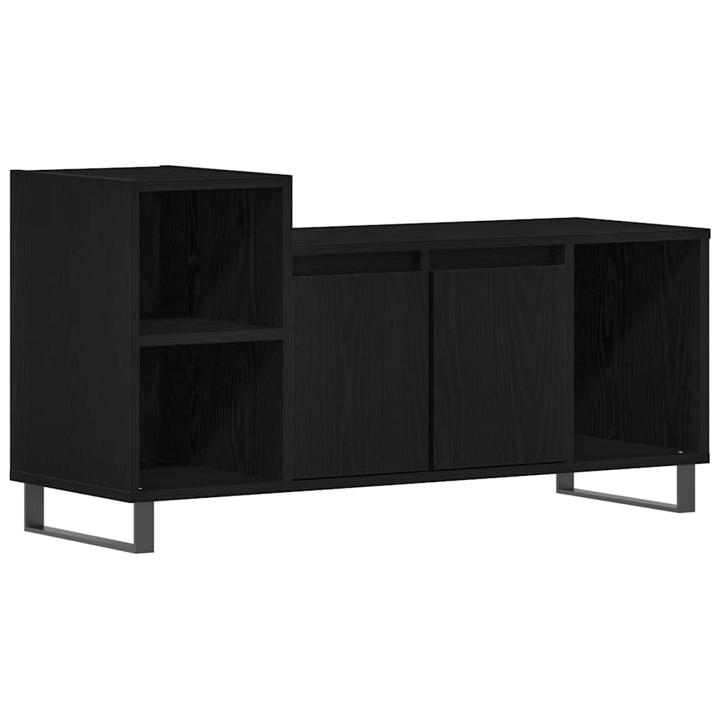 TV-Schrankset 100 x 35 x 55 cm Schwarz Eichen-Optik