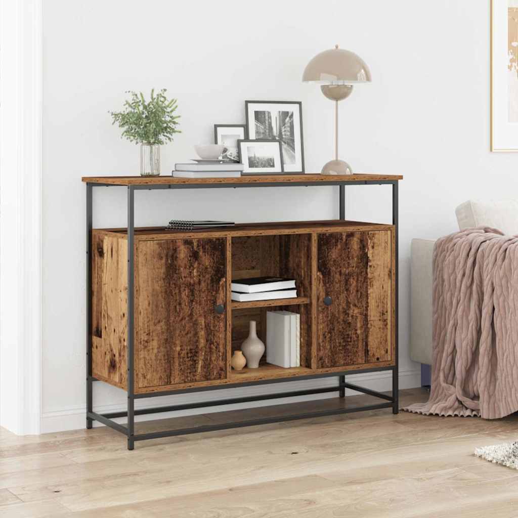 Sideboard Altholz 100 x 35 x 80 cm Holzwerkstoff