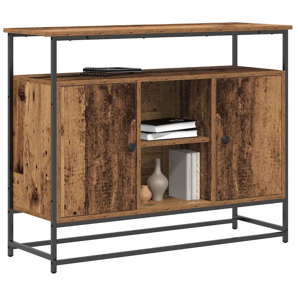 Sideboard Altholz 100 x 35 x 80 cm Holzwerkstoff