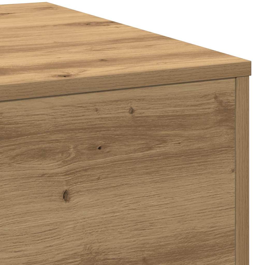 Couchtisch Artisan-Eiche 55 x 55 x 31 cm Holzwerkstoff