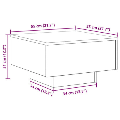 Couchtisch Artisan-Eiche 55 x 55 x 31 cm