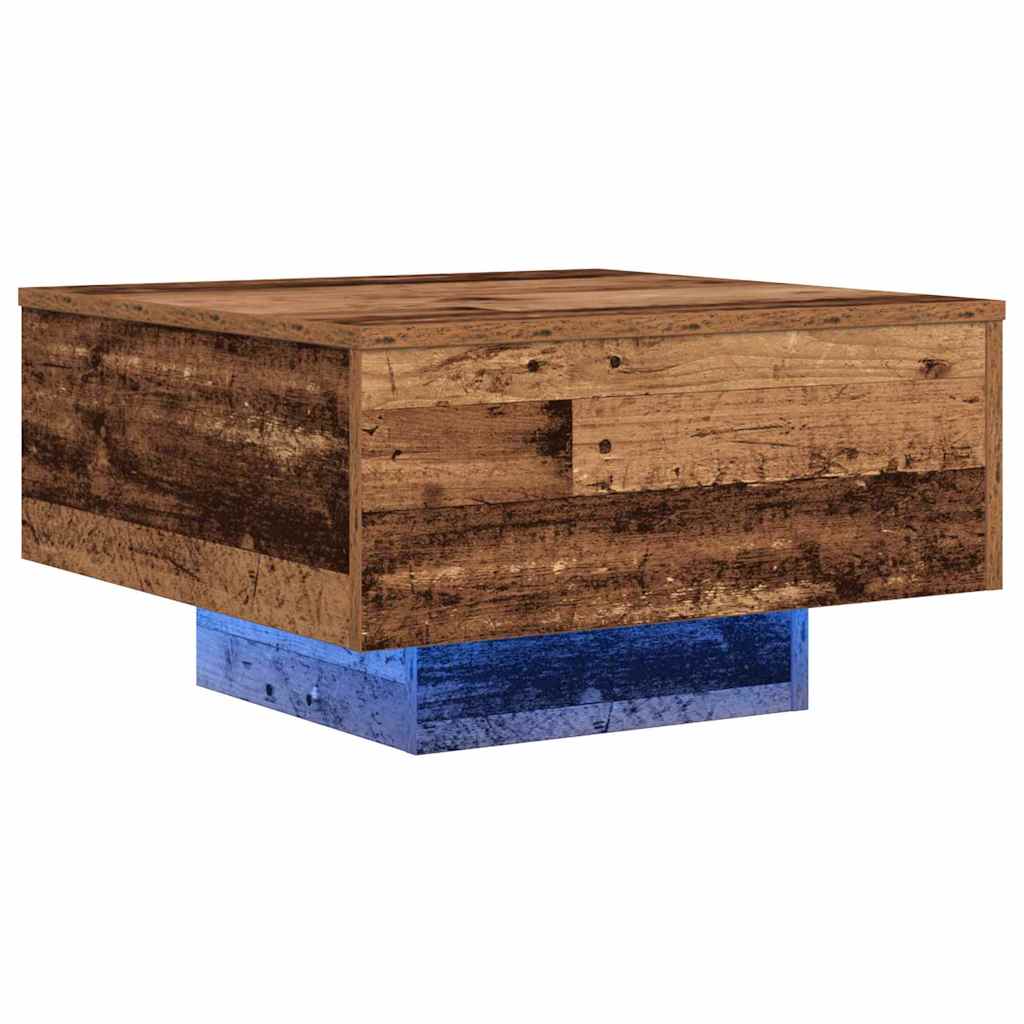 Couchtisch Altholz 55 x 55 x 31 cm Holzwerkstoff