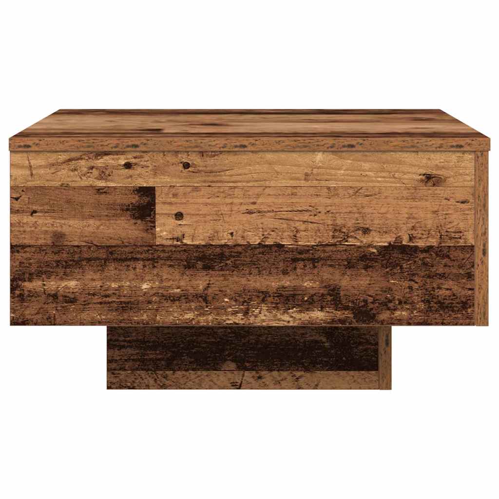 Couchtisch Altholz 55 x 55 x 31 cm Holzwerkstoff