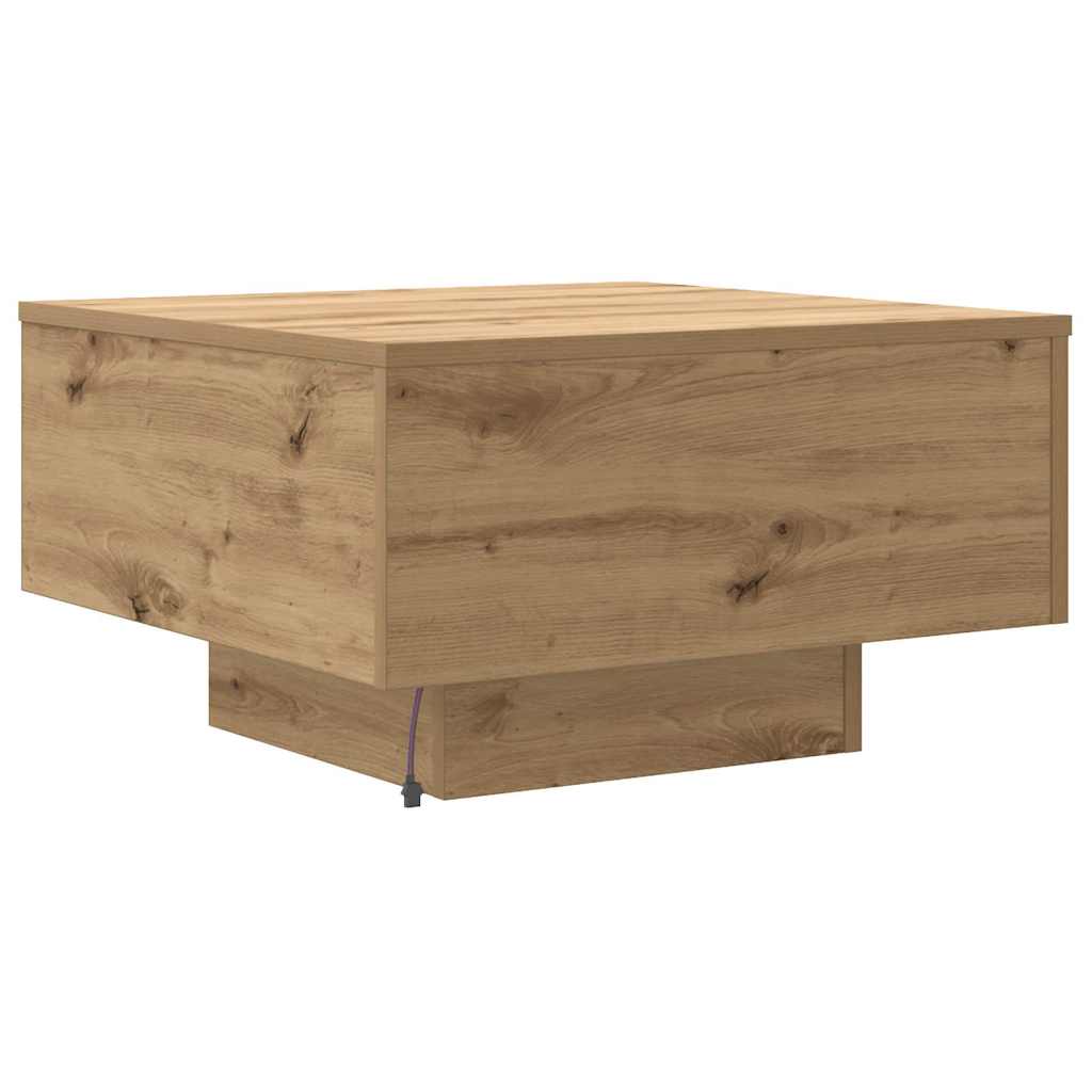 Couchtisch Artisan-Eiche 55 x 55 x 31 cm Holzwerkstoff