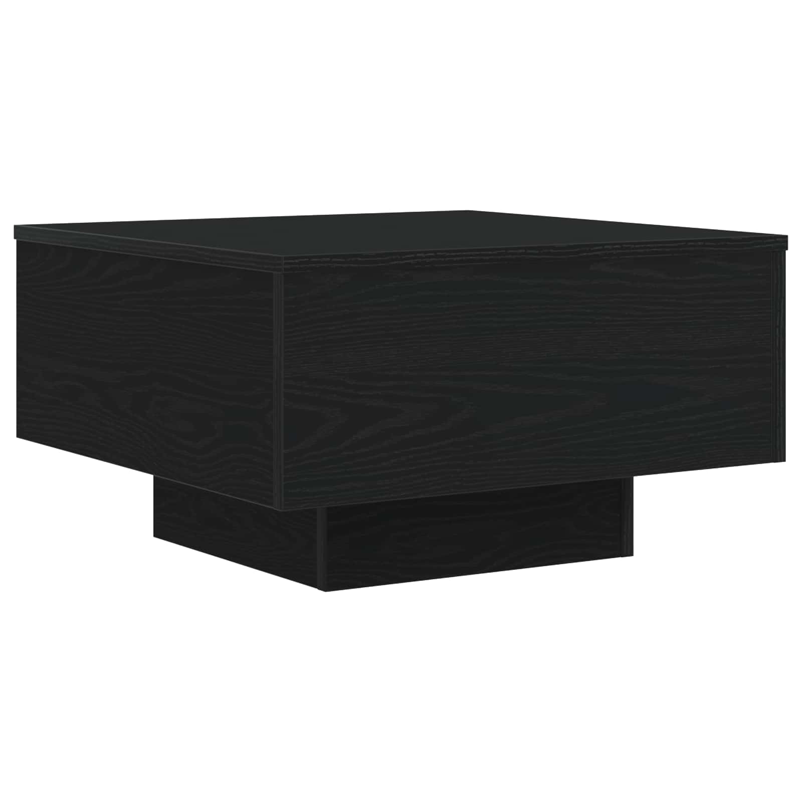 Schwarz Eichen-Optik 55 x 55 x 31 cm Holzwerkstoff